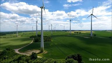 风力发电、大风车、新能源